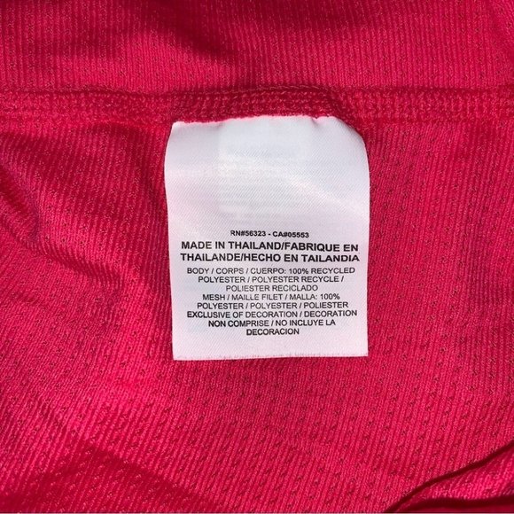 Nike Tank Top Women’s Size XS Pink Mesh Breathable Sleeveless Running Shirt - Picture 7 of 8